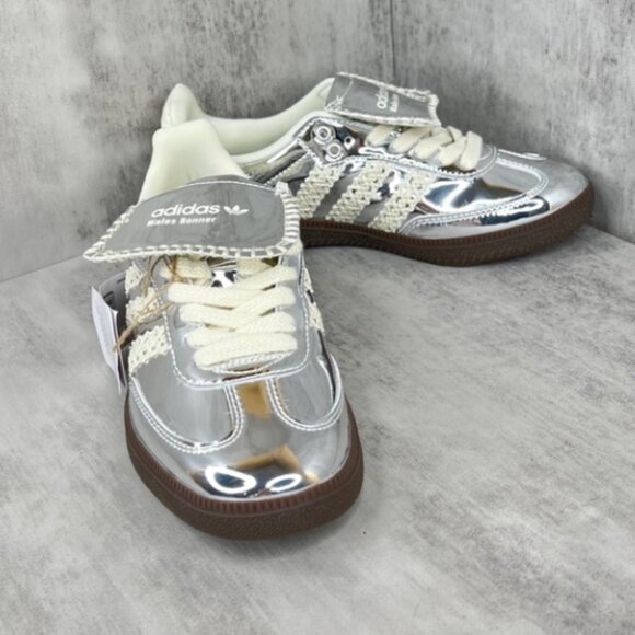 Adidas Samba x Wales Bonner Silver Metallic - Picture 4 of 8